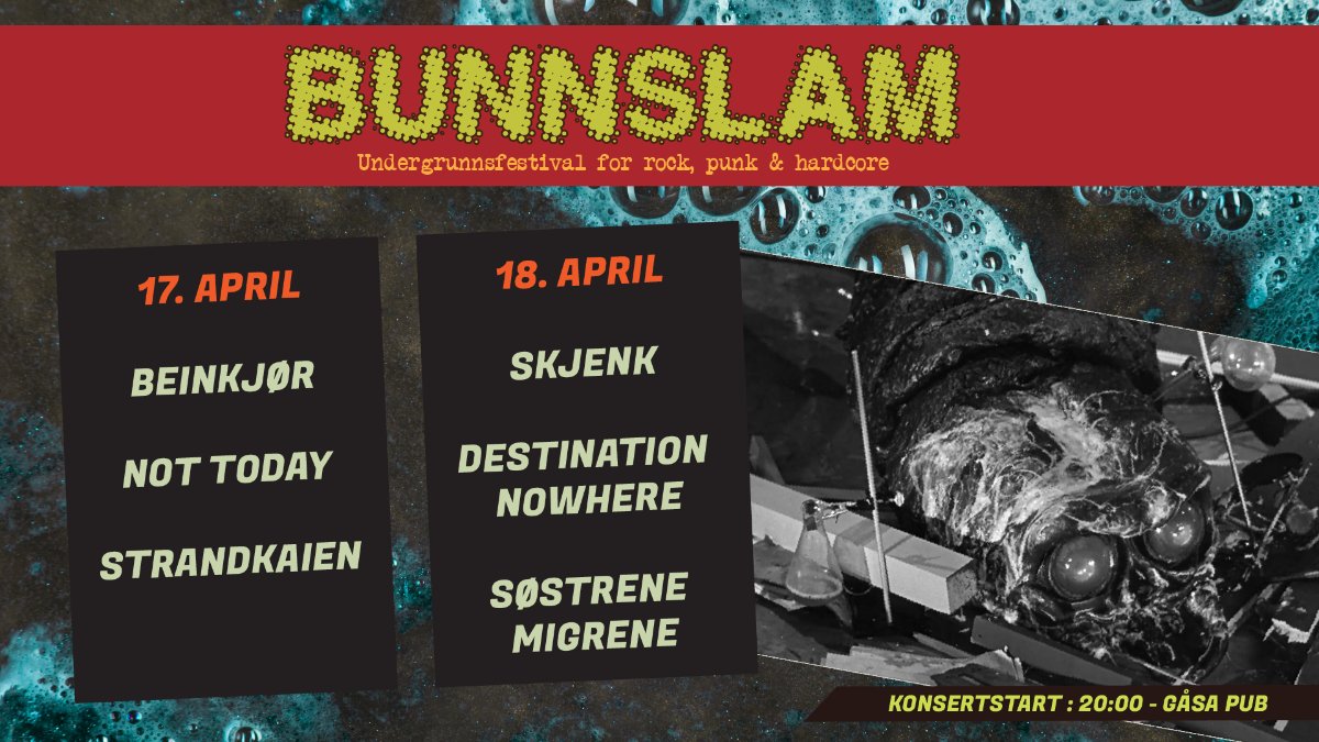 Bunnslam - Ein undergrunnsfestival