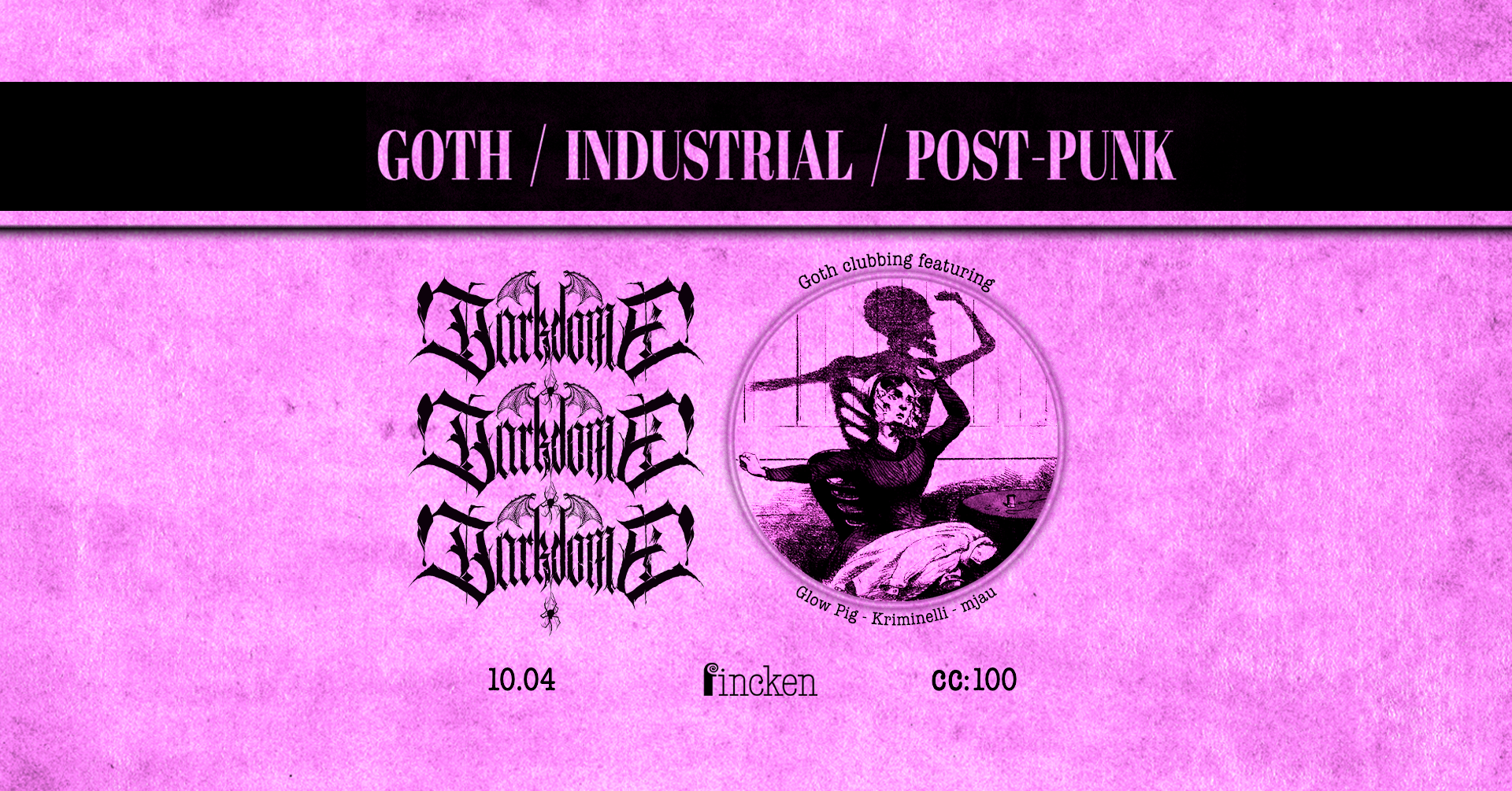 Goth clubbing ft. Darkdome at Fincken